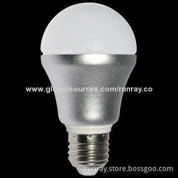 E27/E26/B22 LED Bulb, 3W, Aluminum Material, 72-hour Aging Time, Bridgelux Chip, CE/RoHS